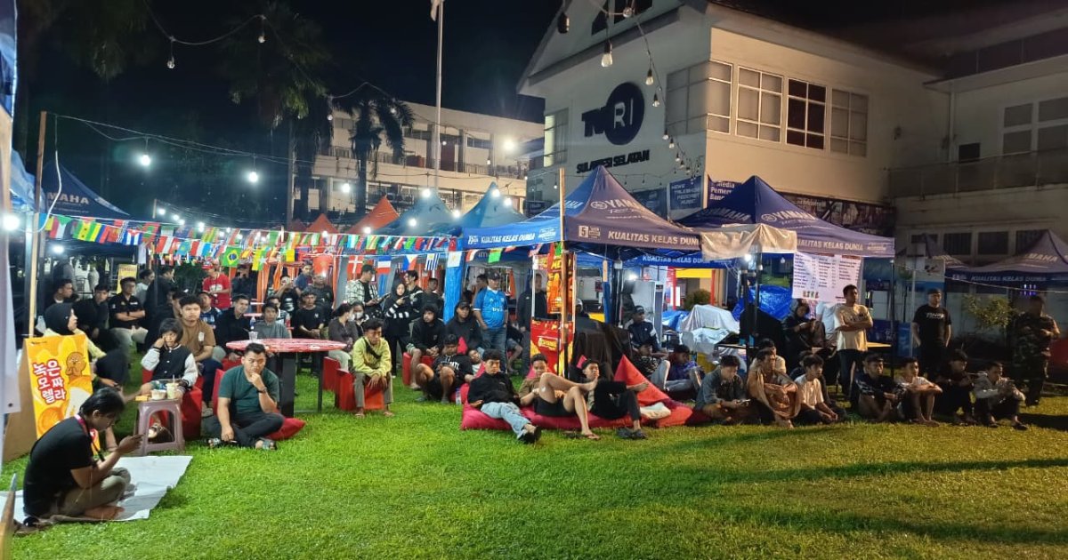 Meksiko Unplag Kemenangan, Antusiasme TVRI Sulsel Tetap Goyang